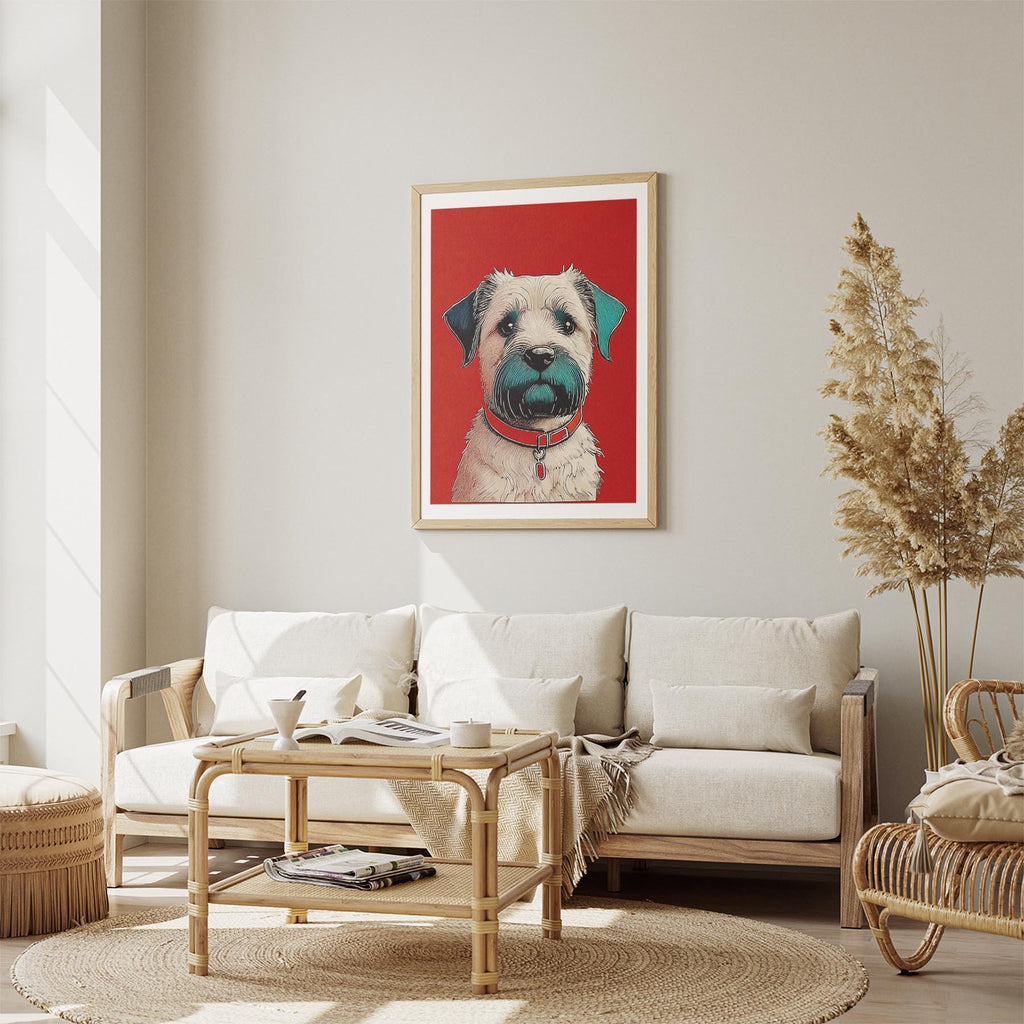 Border Terrier Red Dog Series image 2