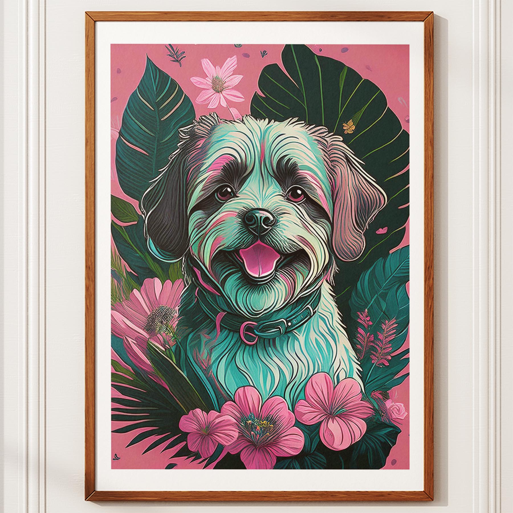 Maltese Flowery Dog image 10