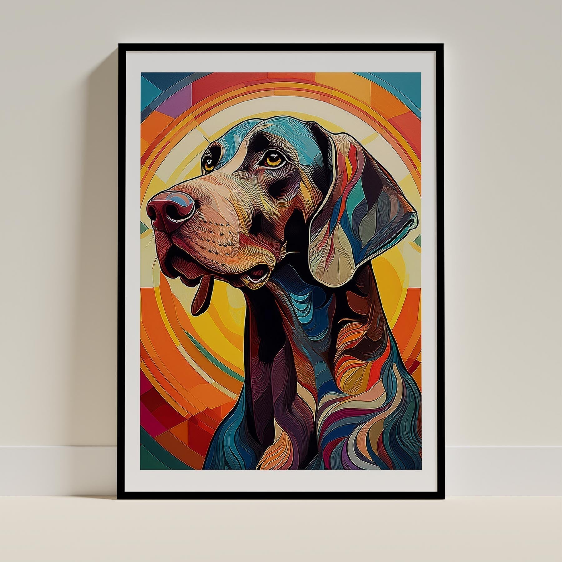 German Shorthaired Pointer Dog Art Print Unframed Vol 2 | 6 Unique Designs | Wall Art Gift for Dog Lovers - Image 5 | Dogs...