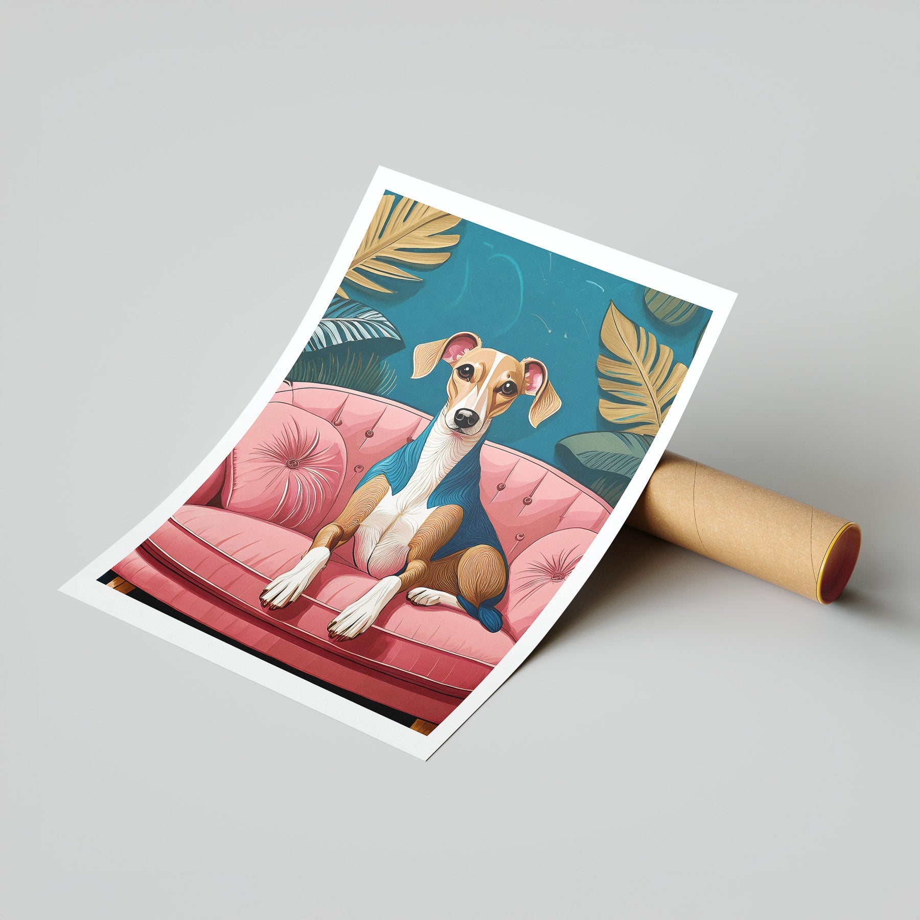 Whippet  Just Lounging Around image 7