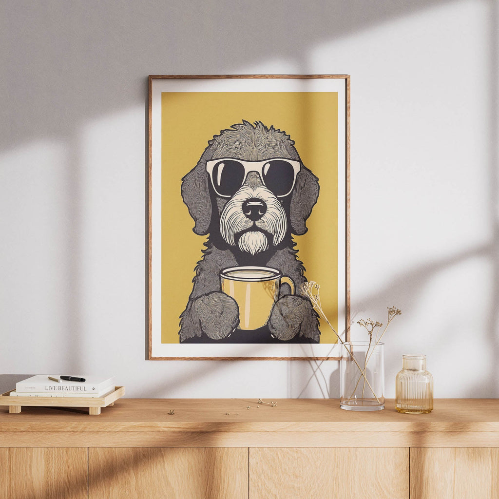 Labradoddle 2 Chillin Coffee Dog image 8