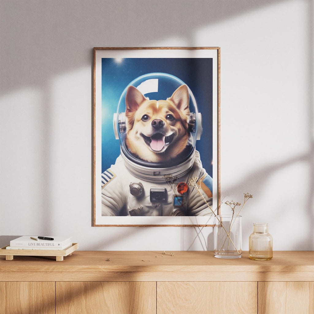 Japanese Chin Astronaut Dog Series image 8