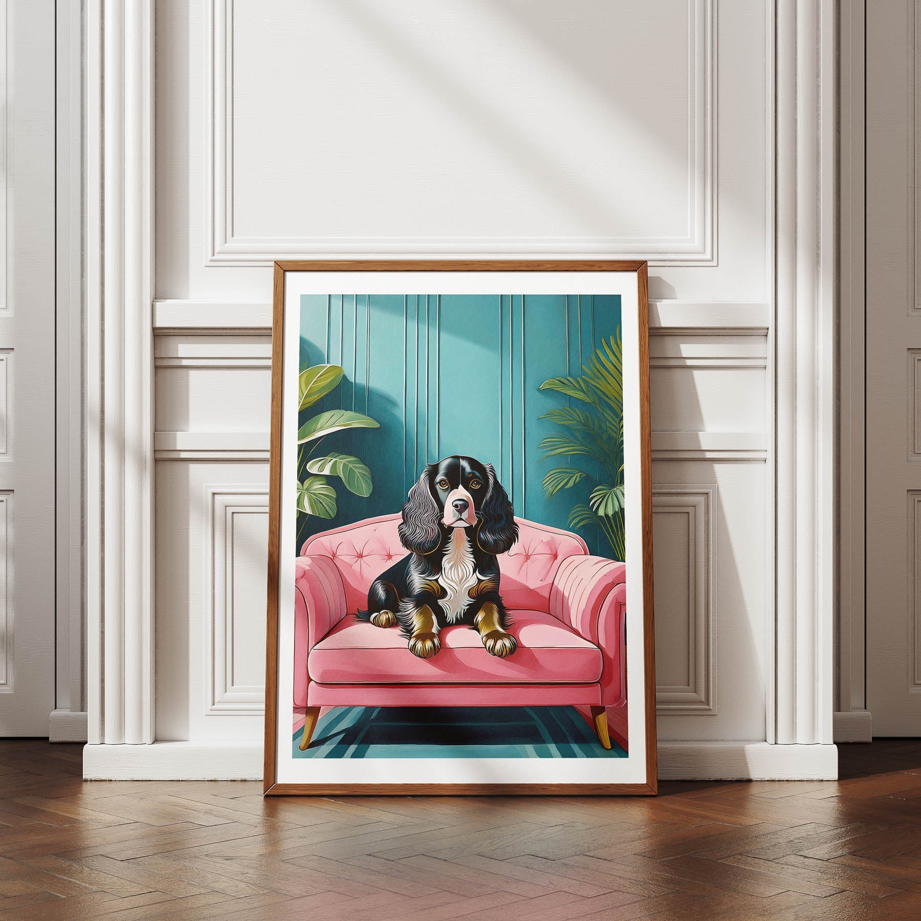 Cocker Spaniel Just Lounging Around image 4