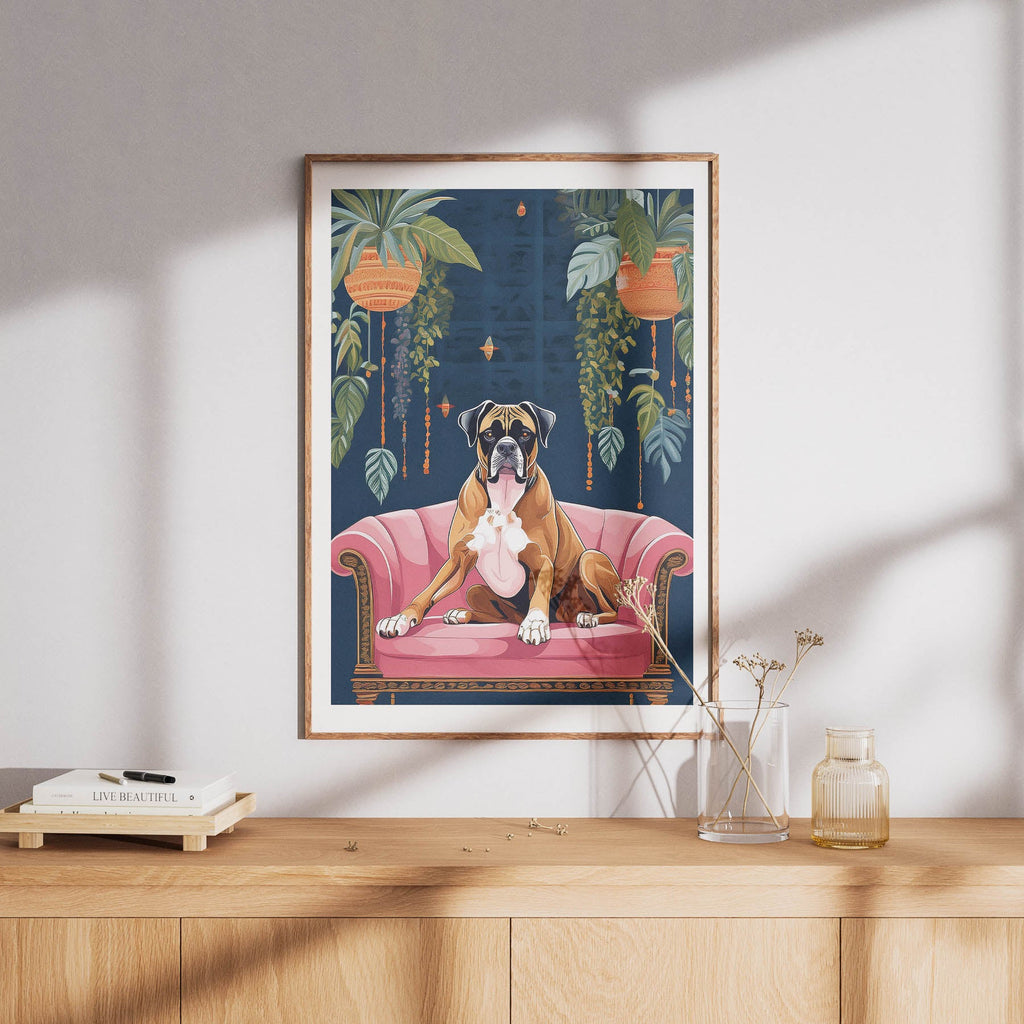 Boxer Just Lounging Around image 8