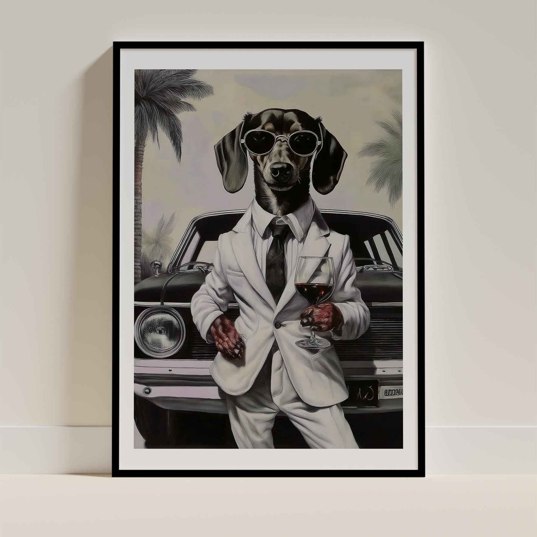 Dachshund Dog Art Print Unframed Vol 1 | 11 Unique Designs | Wall Art Gift for Dog Lovers - Image 7 | Dogsy & Co