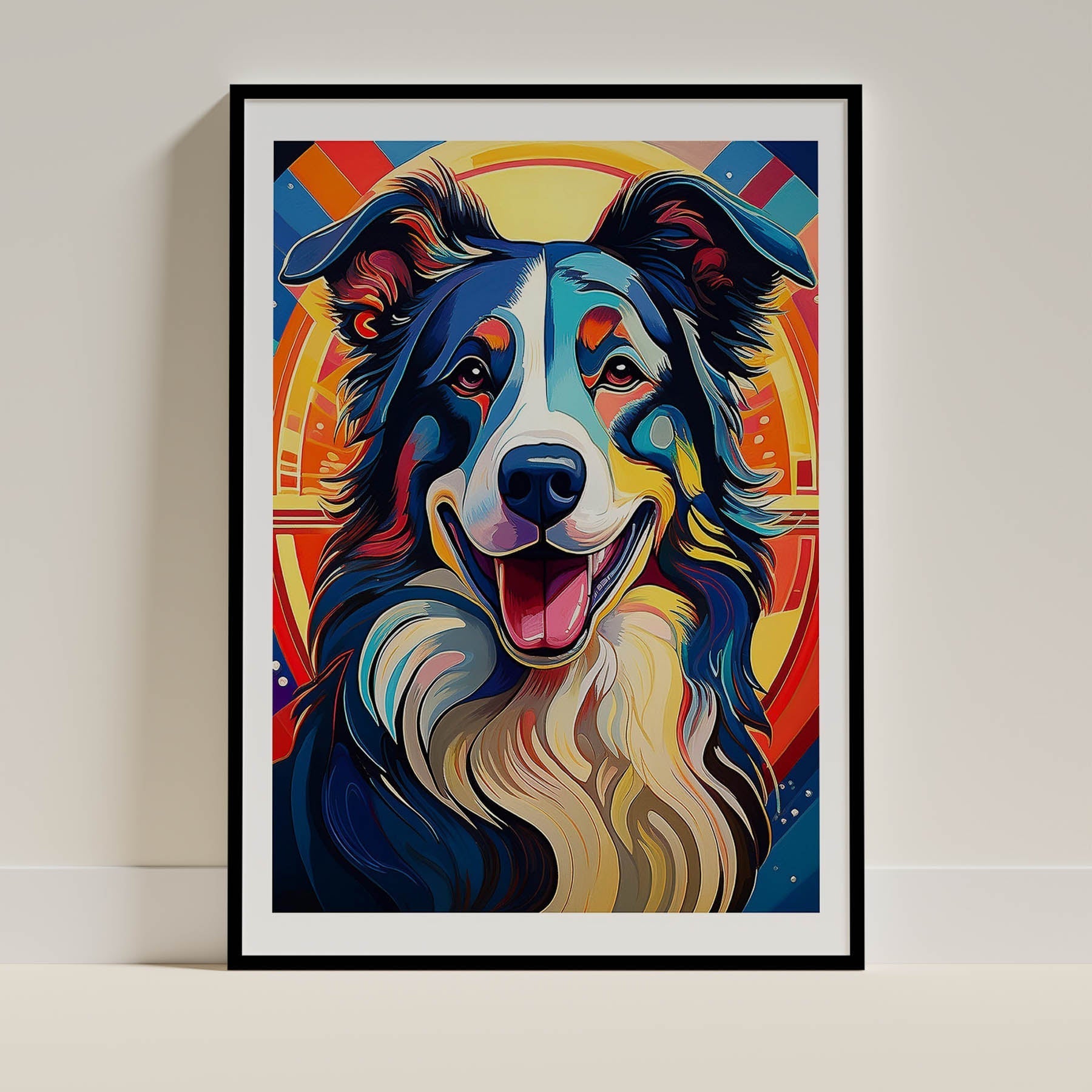 Border Collie Colour Graphics image 0