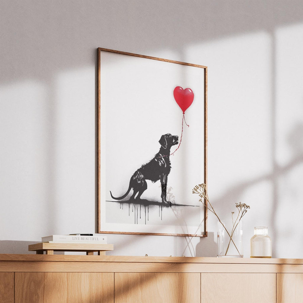 German Pointer DOGSY Series inspired by the Art of Banksy image 5