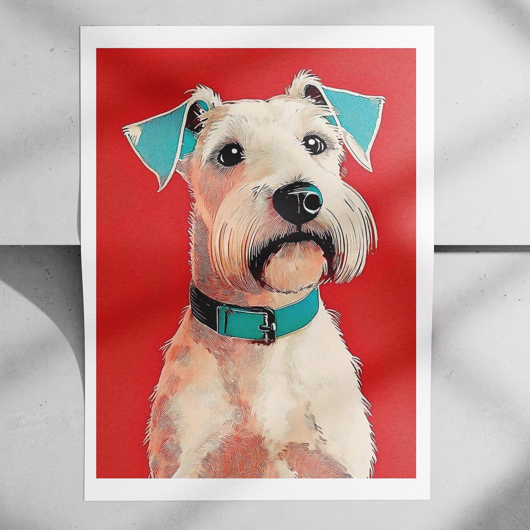 Irish Terrier Red Dog Series image 7