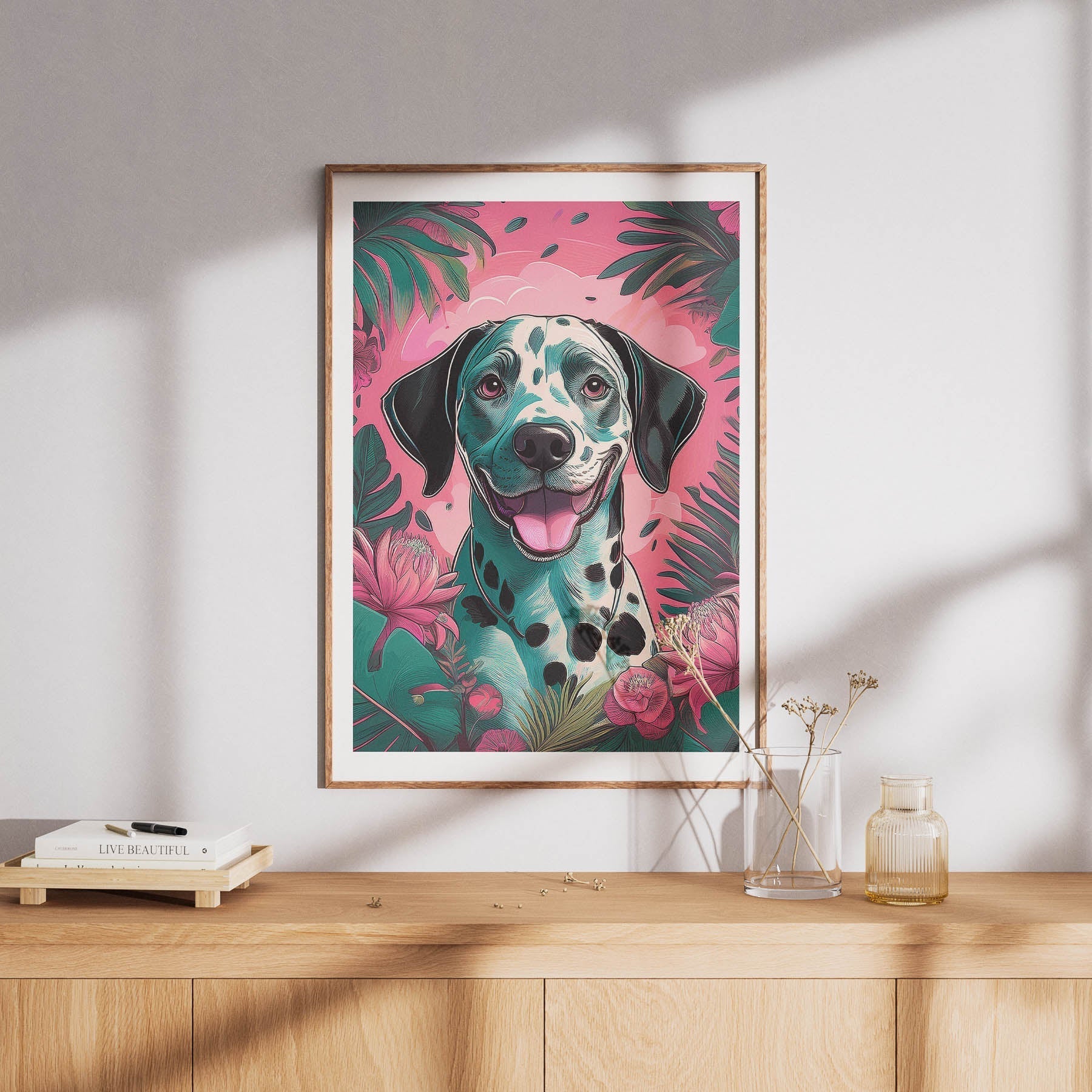 Dalmatian Flowery Dog image 8