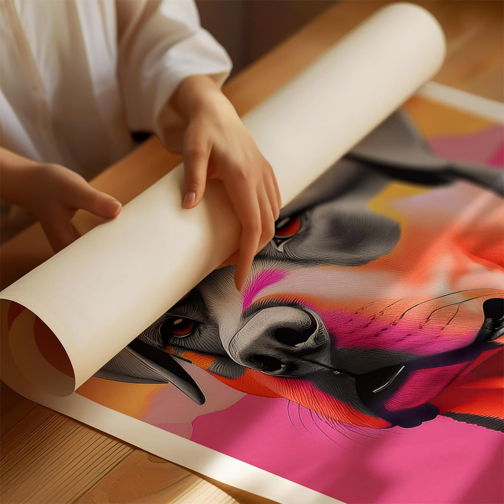 Rottweiler Modern Pop Dog Series image 1