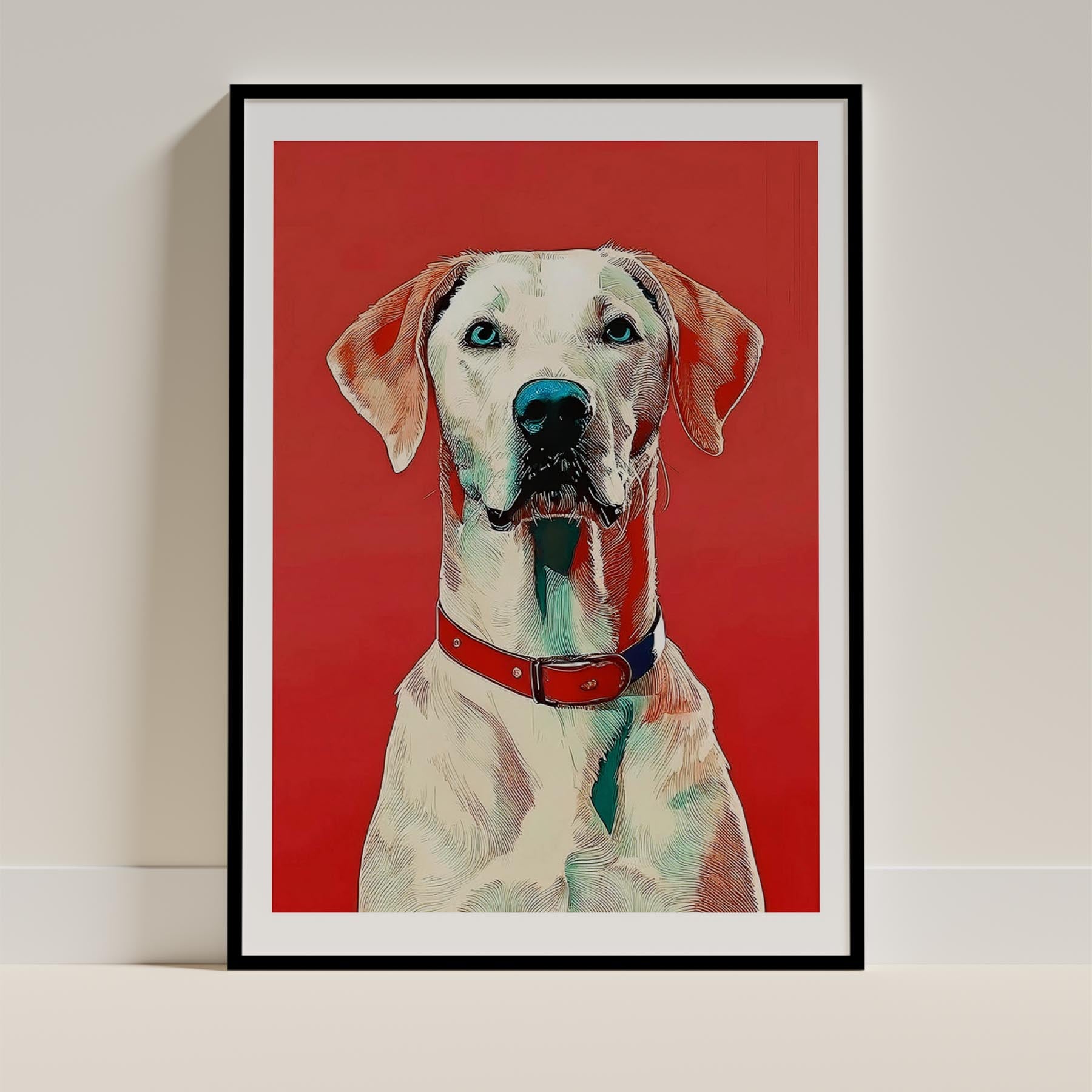 Rhodesian Ridgeback Dog Art Print Unframed Vol 1 | 11 Unique Designs | Wall Art Gift for Dog Lovers - Image 2 | Dogsy & Co