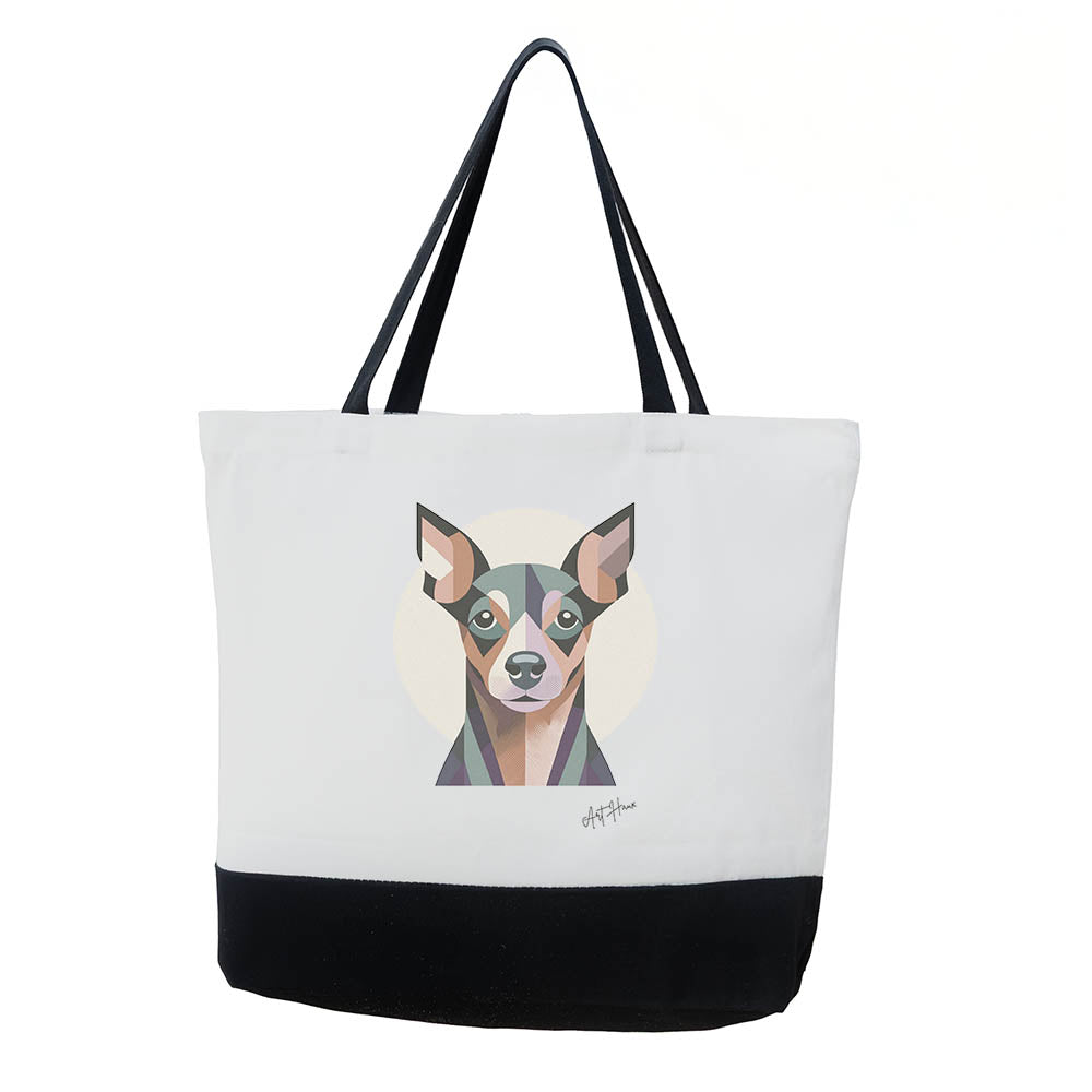 Miniature Pinscher Vintage Chic Graphic Bag image 0