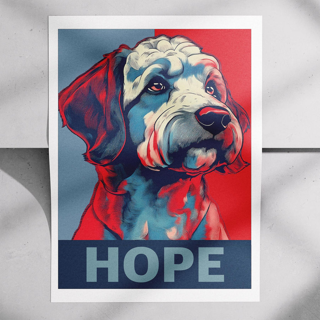 Groodle HOPE Series Inspired by the Obama Poster image 7