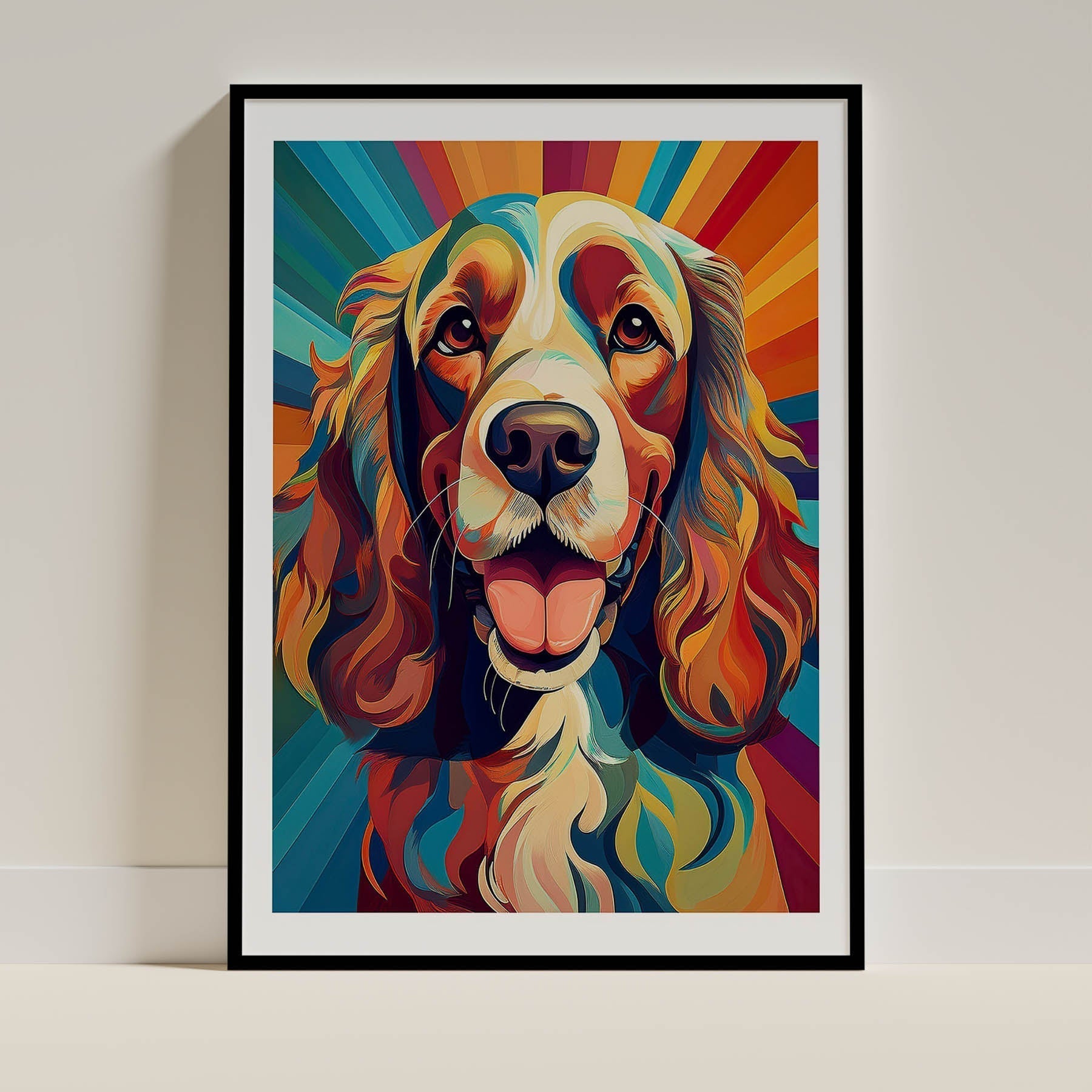 Cocker Spaniel Dog Art Print Unframed Vol 2 | 11 Unique Designs | Wall Art Gift for Dog Lovers - Image 10 | Dogsy & Co