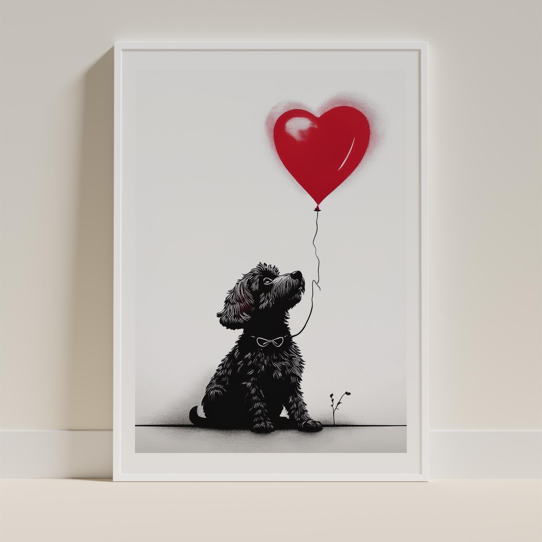 Maltese DOGSY Series inspired by the Art of Banksy image 9