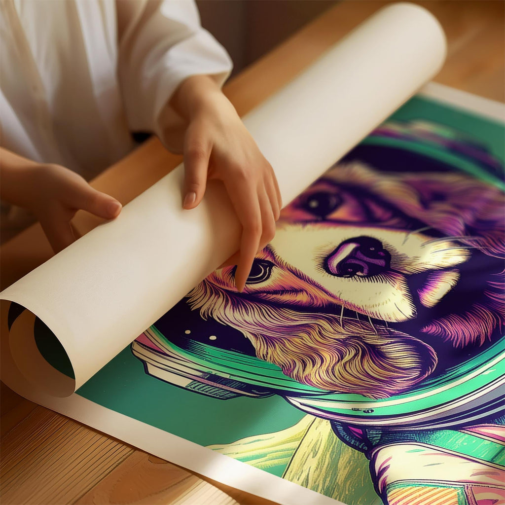 Cocker Spaniel Space Dogs Series image 1