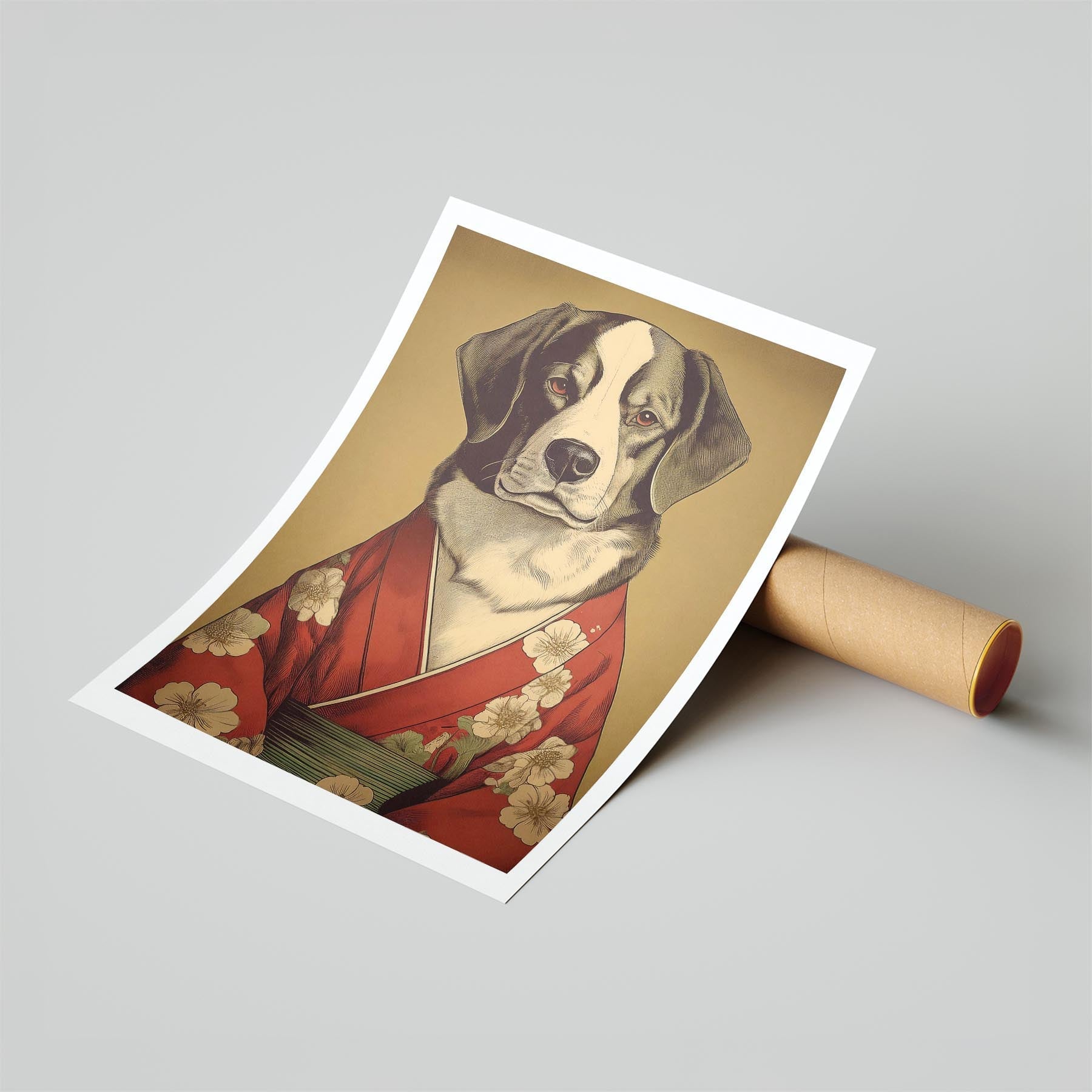 Bernese Mountain Dog Japanse Kimono Dog Series image 6