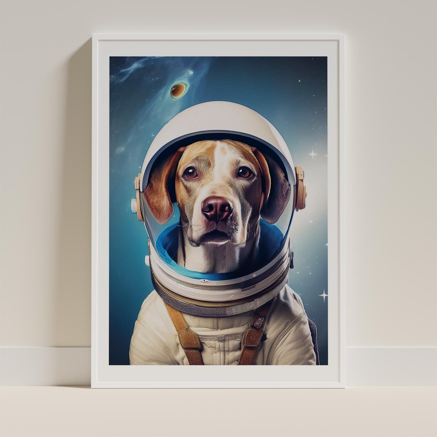 English Pointer Astronaut Dog Series image 9