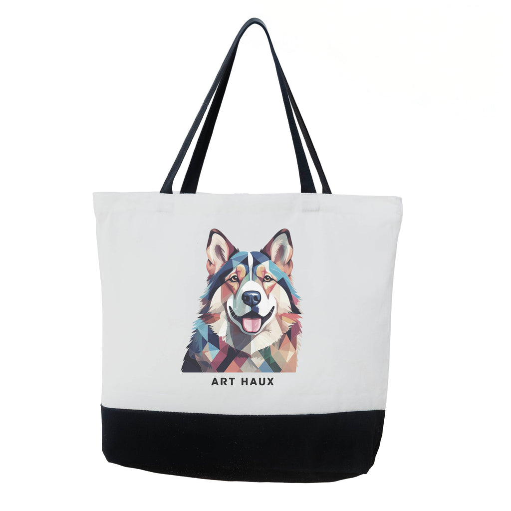 Alaskan Malamute Chic Graphic Art Bag image 0