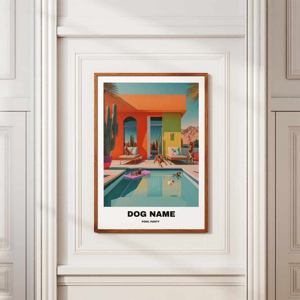 Irish Setter Custom Pool Party WITH TEXT image 3