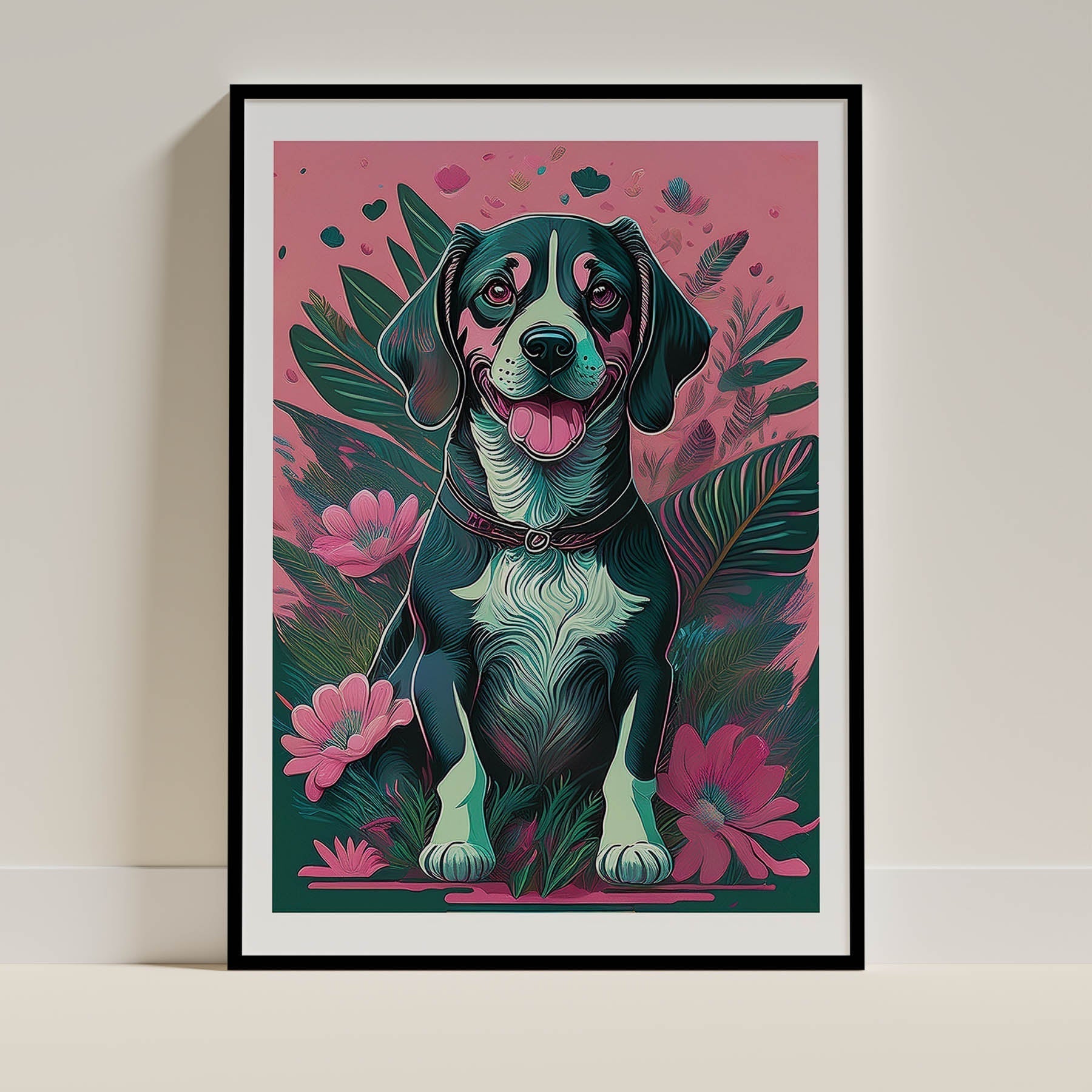 Beagle Dog Art Print Unframed Vol 2 | 11 Unique Designs | Wall Art Gift for Dog Lovers - Image 6 | Dogsy & Co