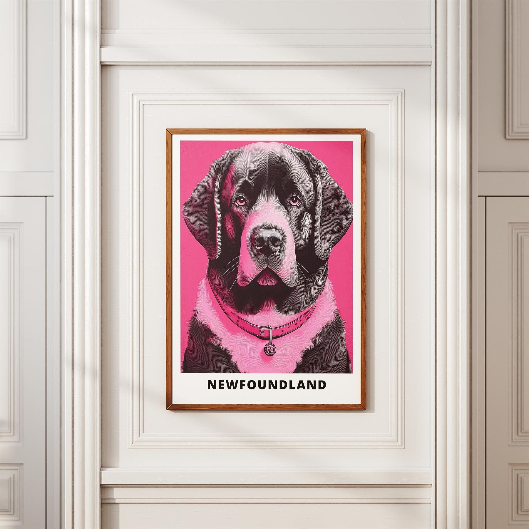 Newfoundland Pink and Black Dog Series 1 image 3