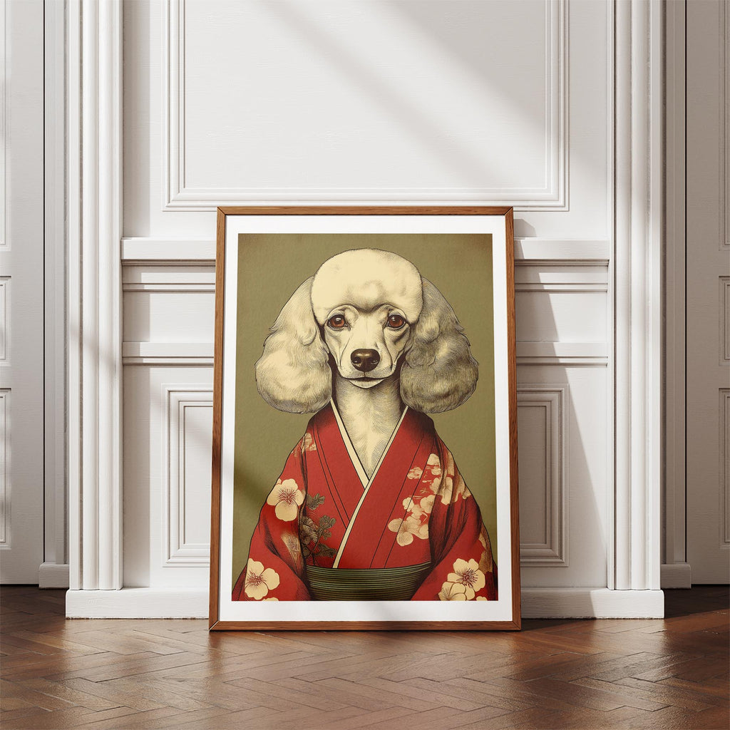 Poodle Japanse Kimono Dog Series image 4