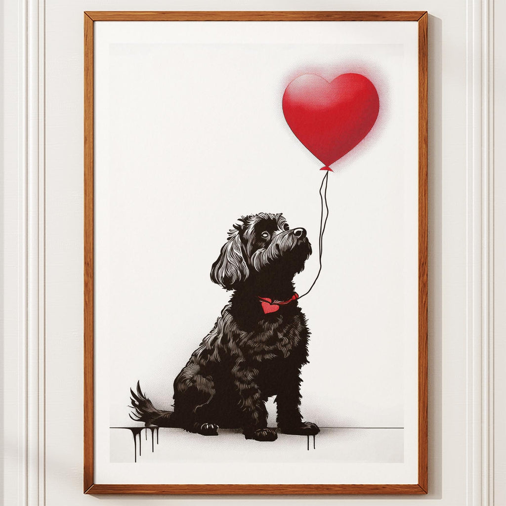 Coton de Tulear DOGSY Series inspired by the Art of Banksy image 10