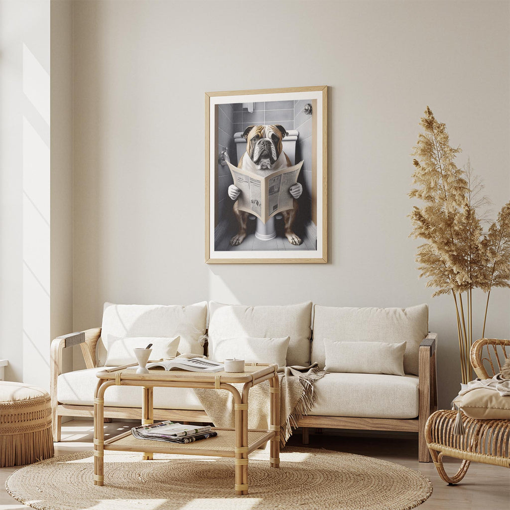 Bulldog Toilet Humour Dog Series 5 image 2