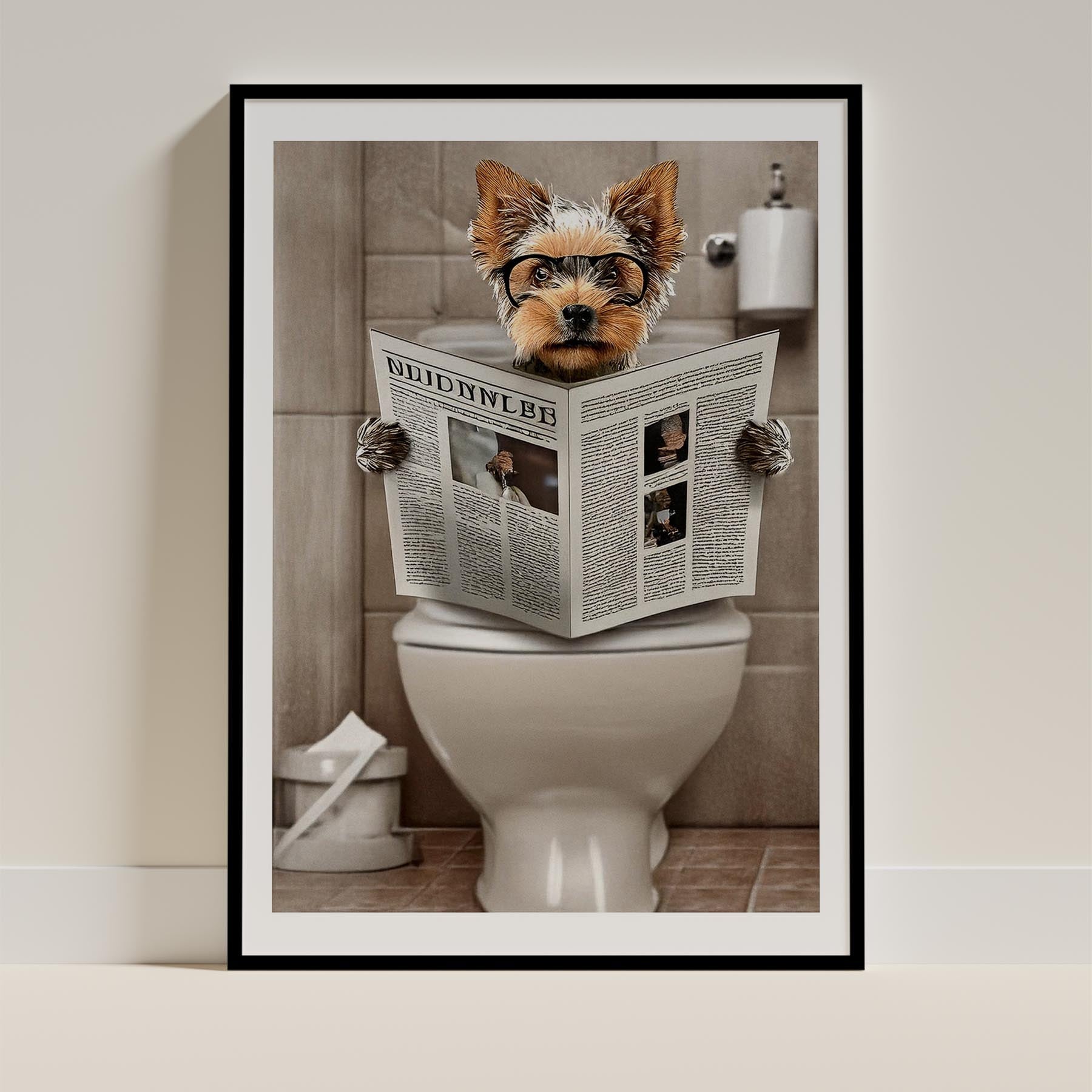 Australian Terrier Toilet Humour Dog Series 2 image 0