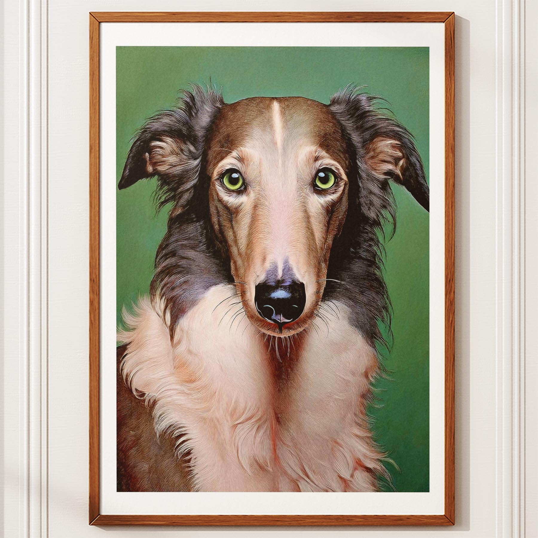 Borzoi Green Painted Series image 10