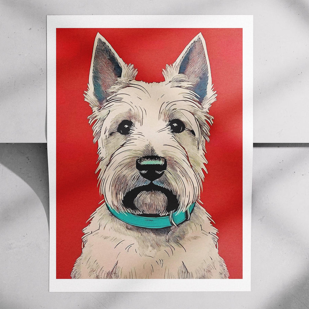 Scottish Terrier Red Dog Series image 7