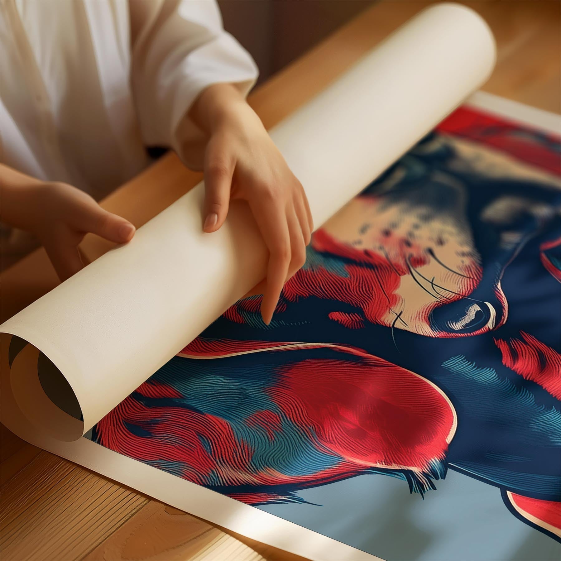 Irish Setter HOPE Series Inspired by the Obama Poster image 1