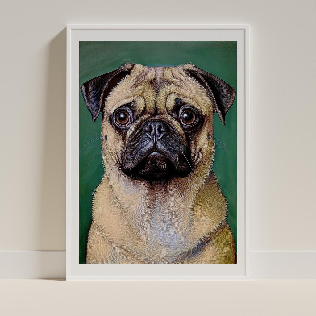 Pug Green Painted Series image 9