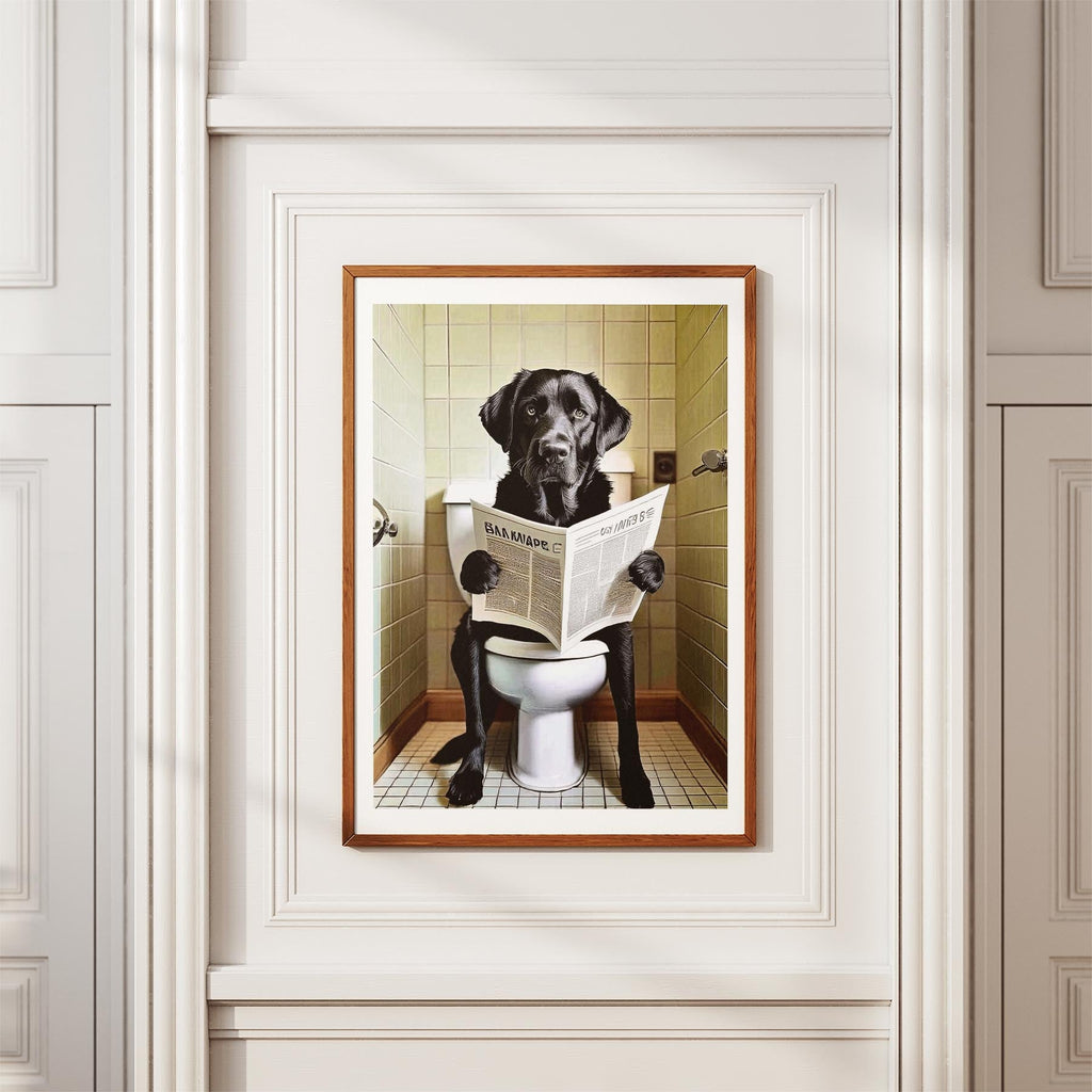 Labrador Retriever Toilet Humour Dog Series 2 image 3
