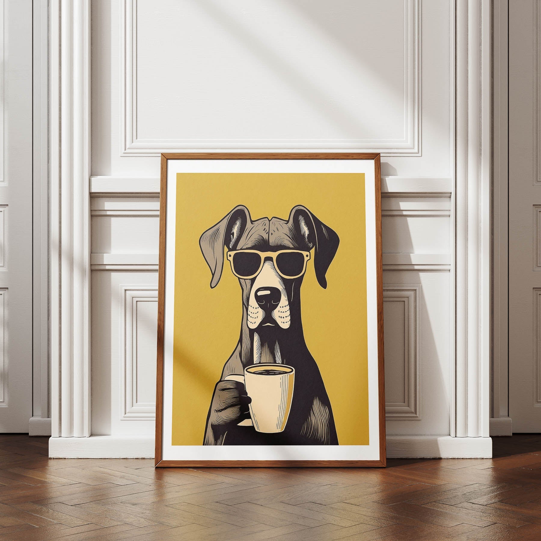 Great Dane Chillin Coffee Dog image 4