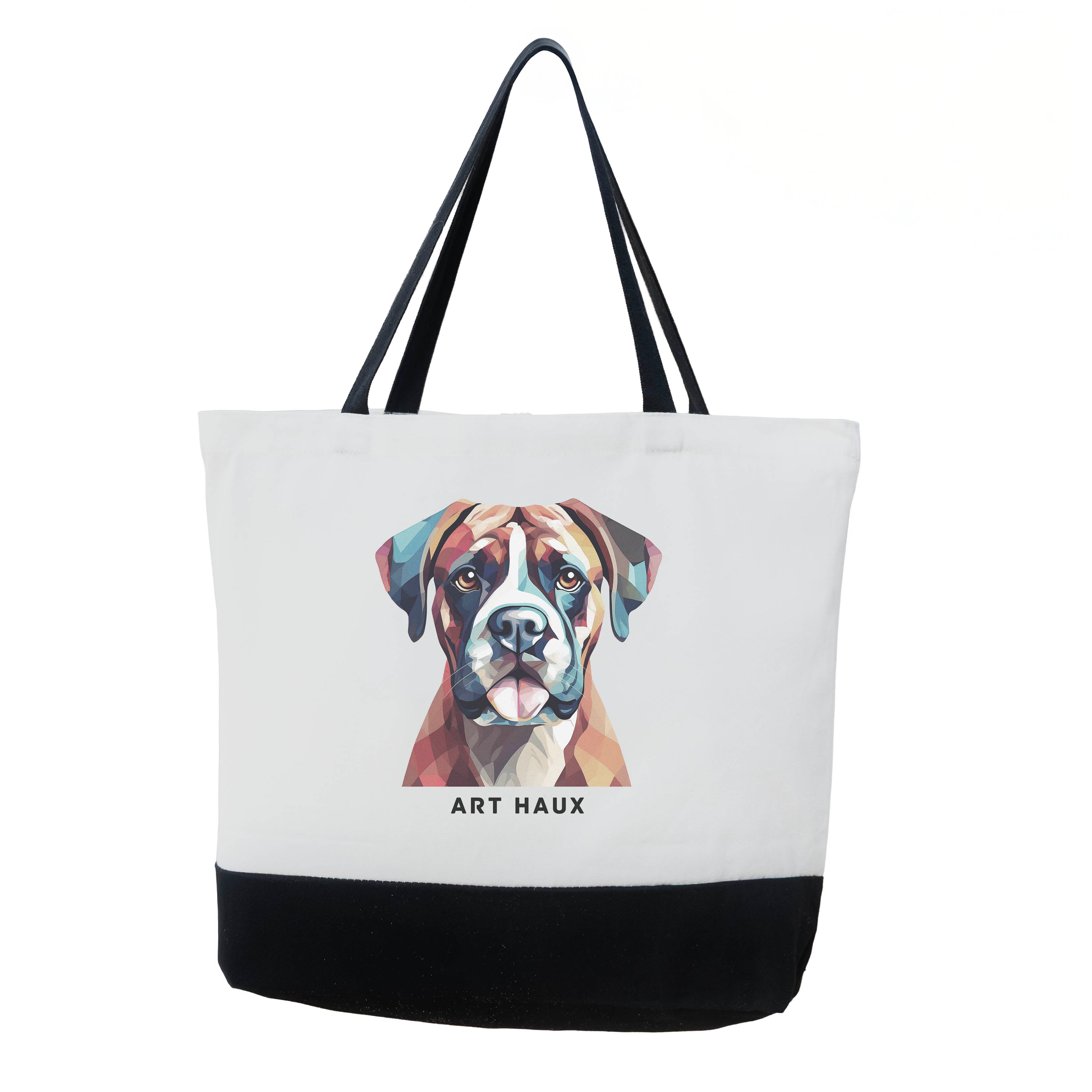 Boxer Chic Graphic Art Bag image 0