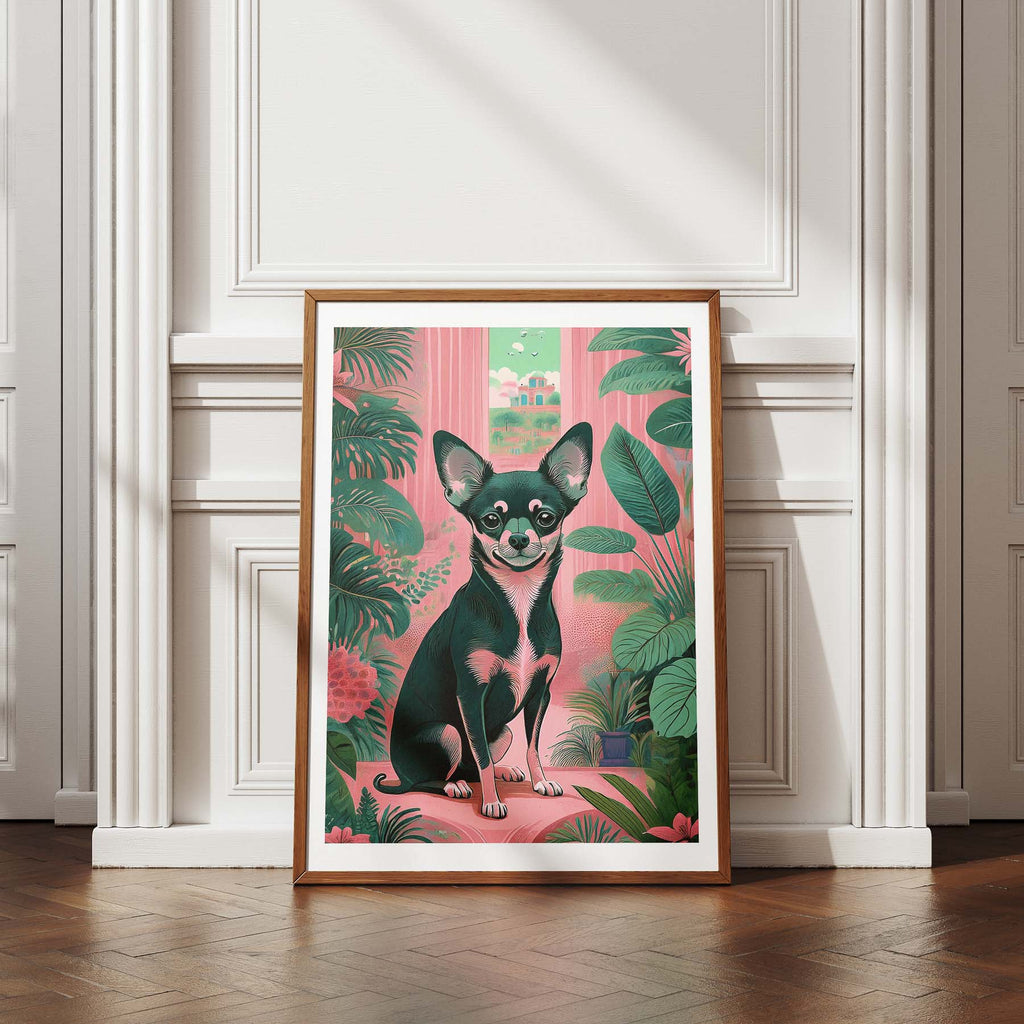 Chihuahua Flowery Dog image 4