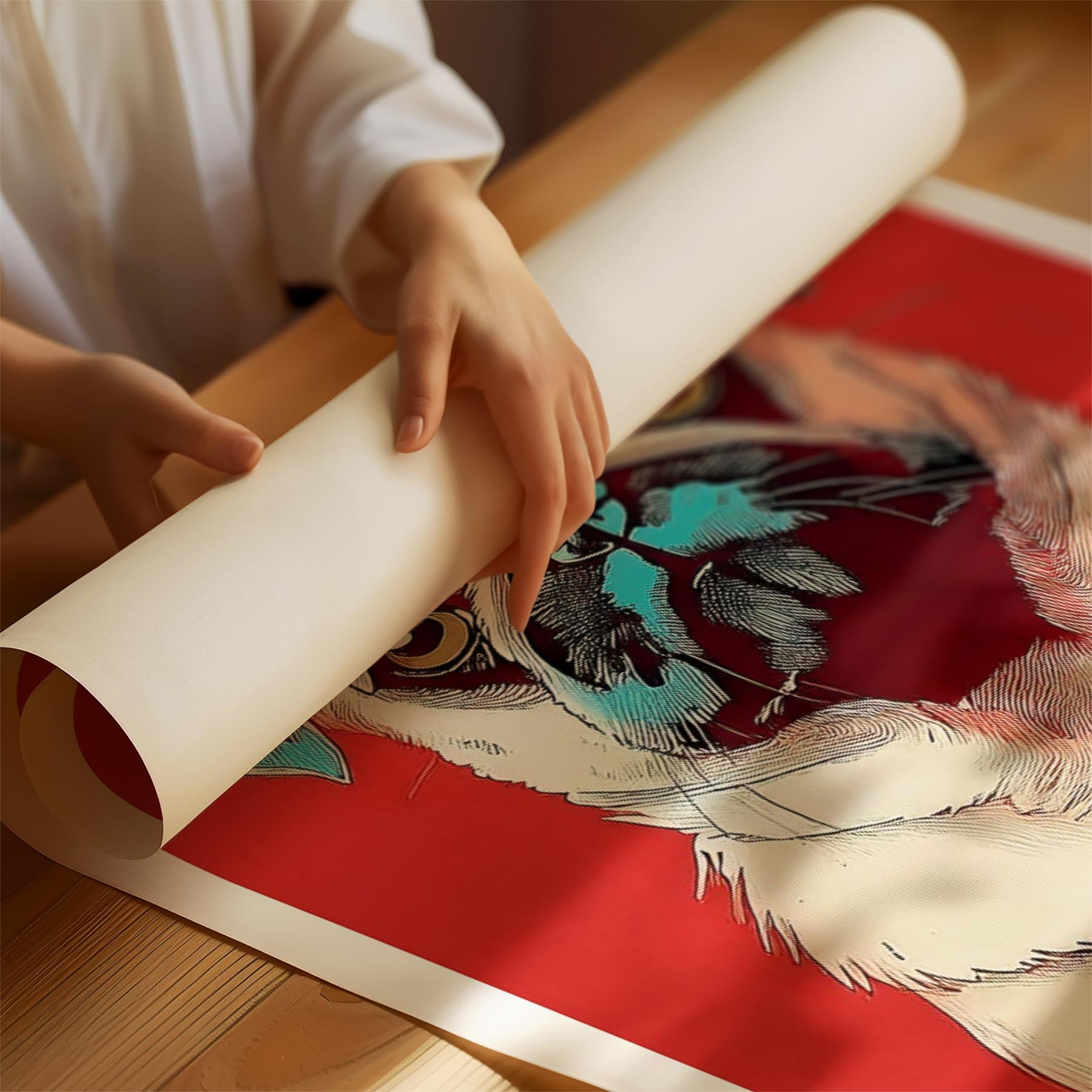 Pug Red Dog Series image 1