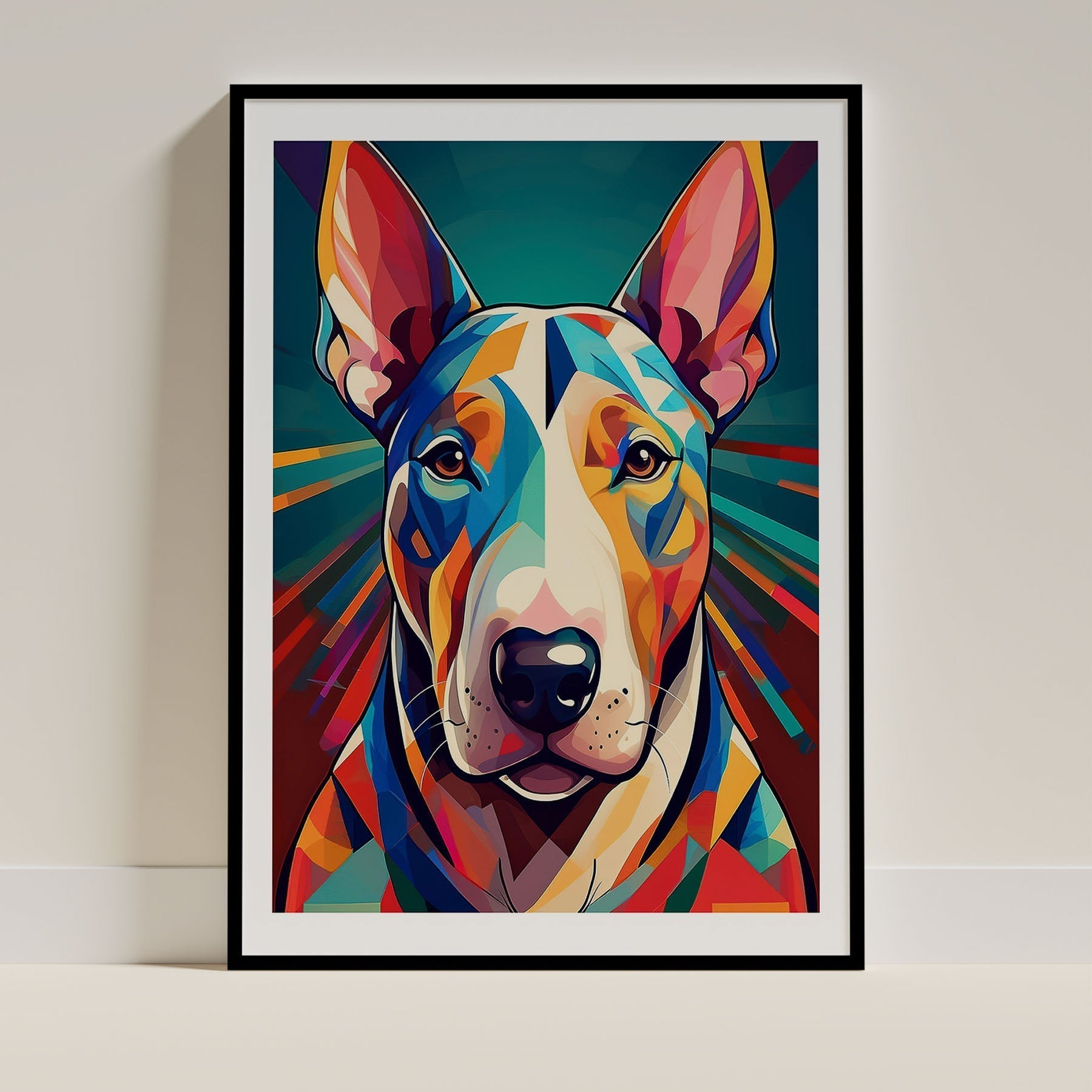 Bull Terrier Dog Art Print Unframed Vol 3 | 7 Unique Designs | Wall Art Gift for Dog Lovers - Image 5 | Dogsy & Co