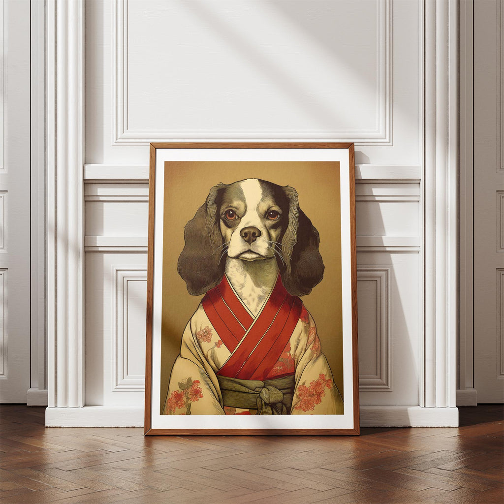 Cavalier Spaniel Japanse Kimono Dog Series image 4