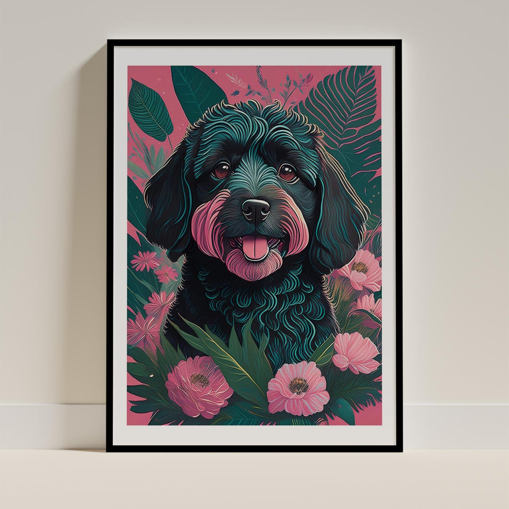 Groodle Flowery Dog image 11