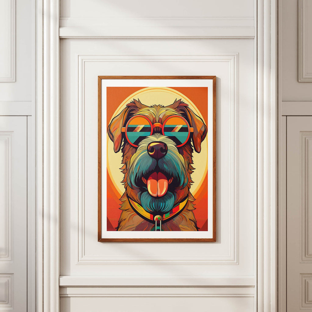 Irish Terrier In Colourful Sunnies 2 image 2