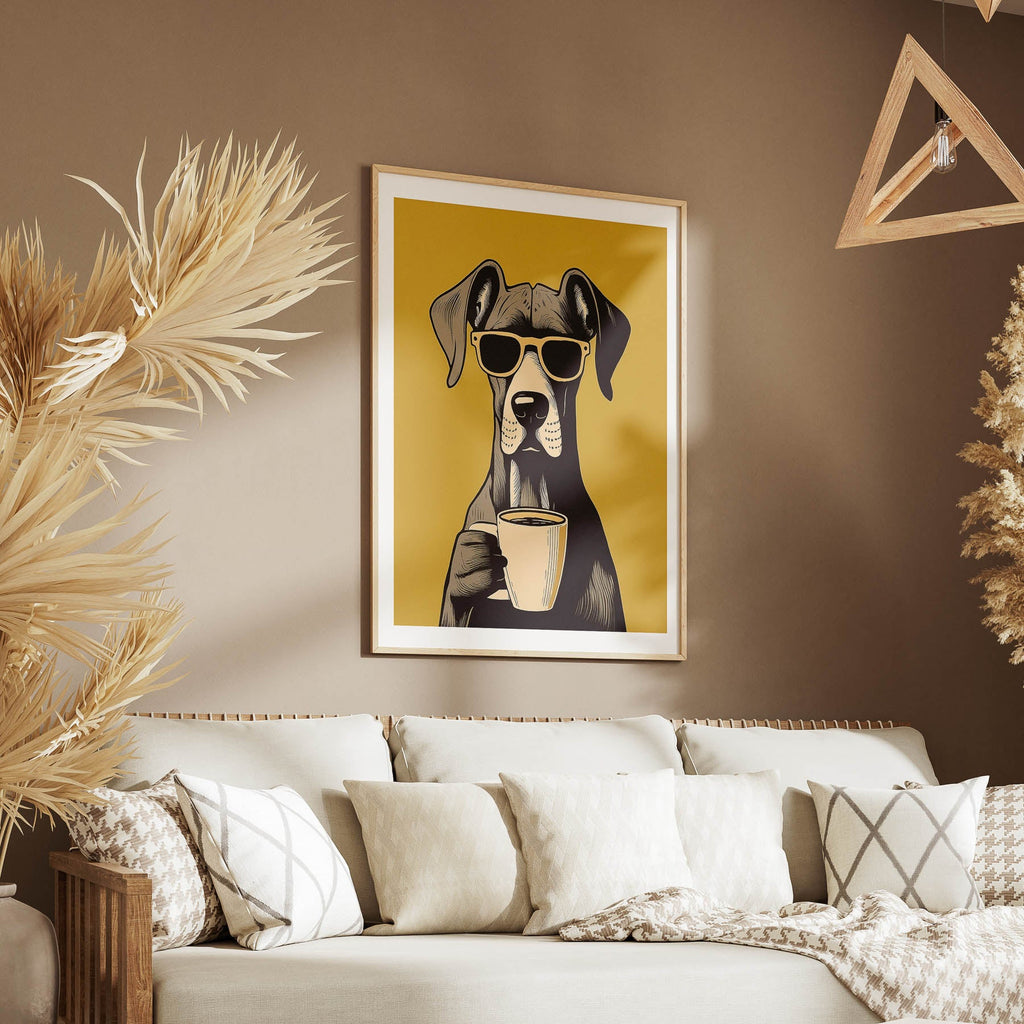 Great Dane Chillin Coffee Dog image 5