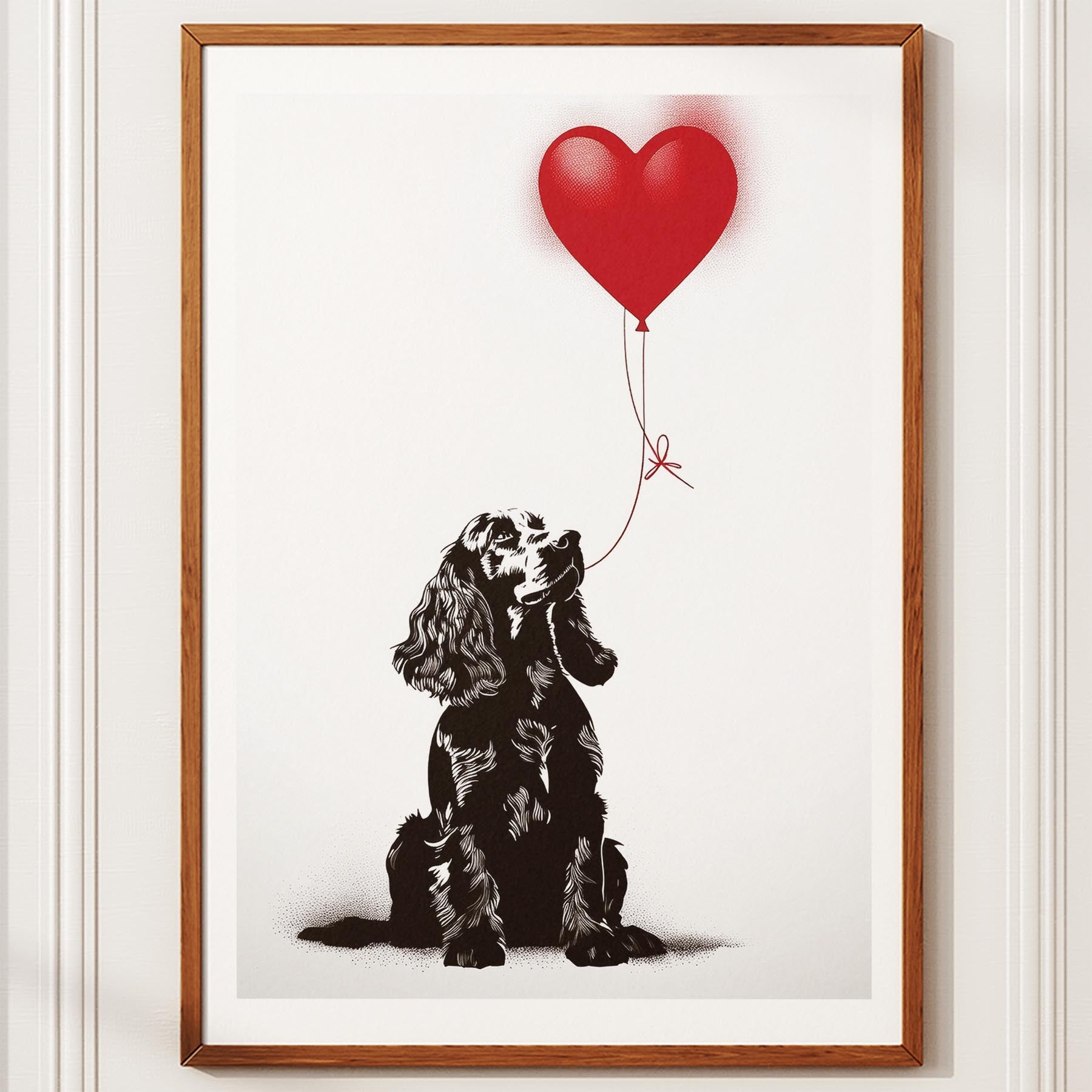 Cocker Spaniel DOGSY Series inspired by the Art of Banksy image 10