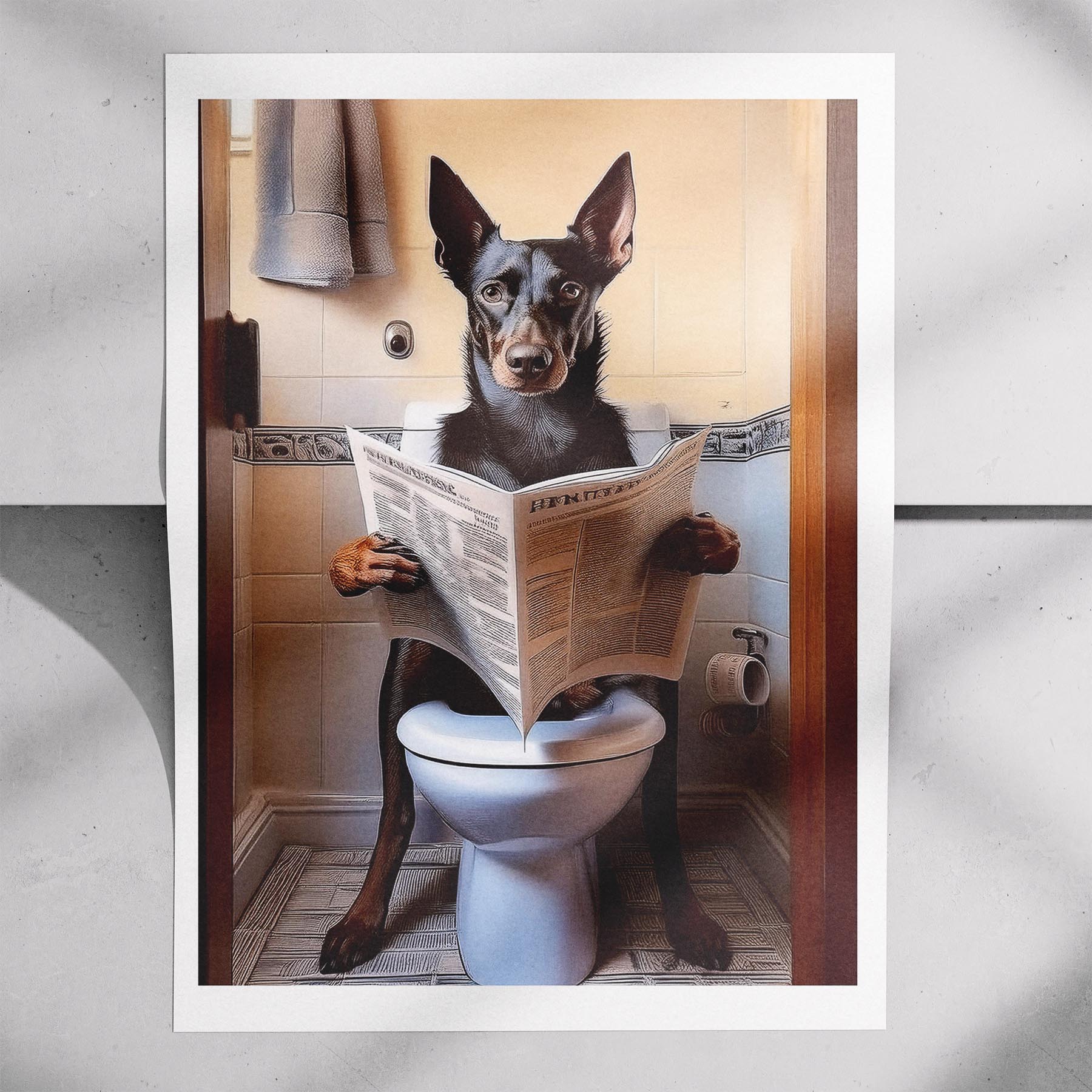 Kelpie Toilet Humour Dog Series 1 image 7