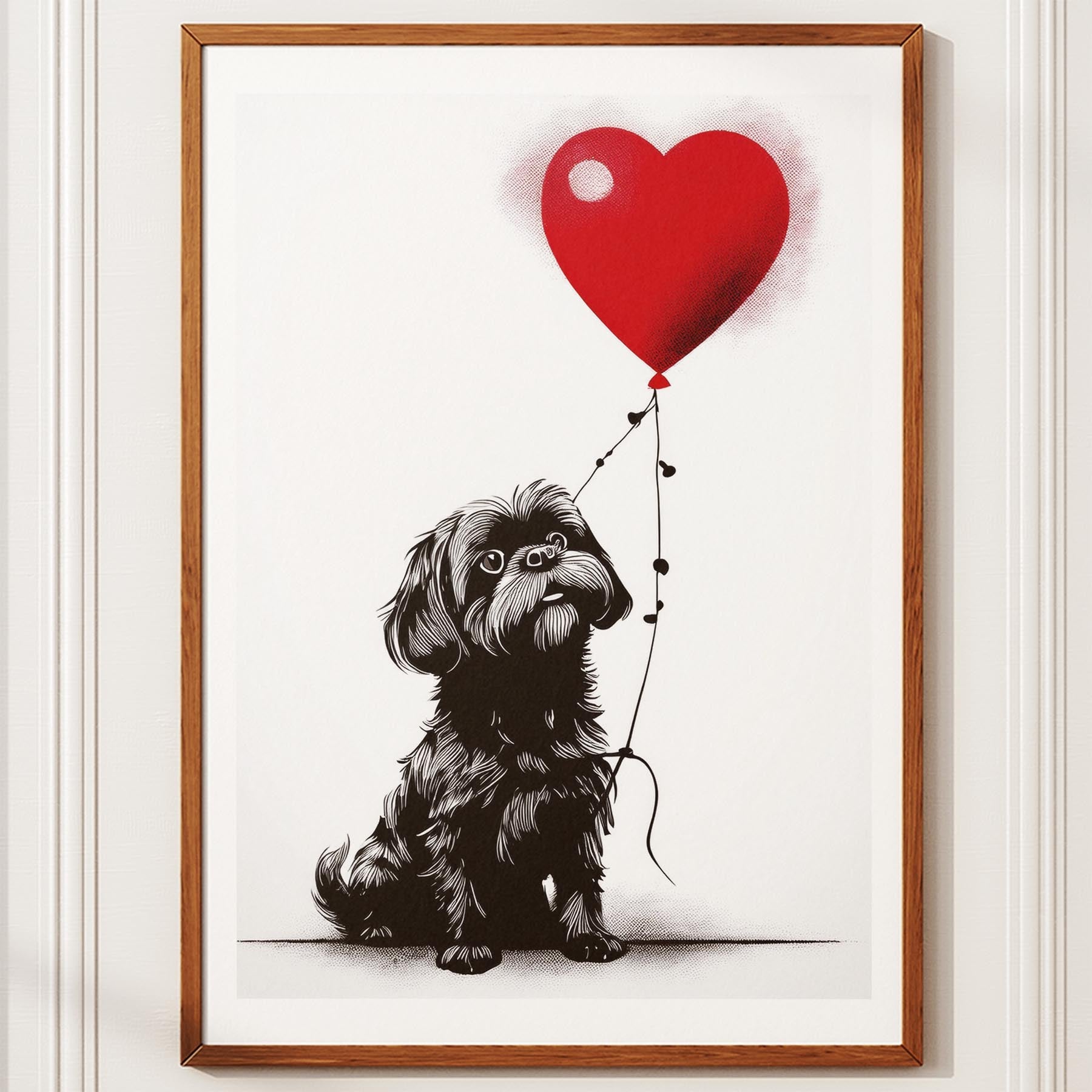 Shih Tzu DOGSY Series inspired by the Art of Banksy image 10