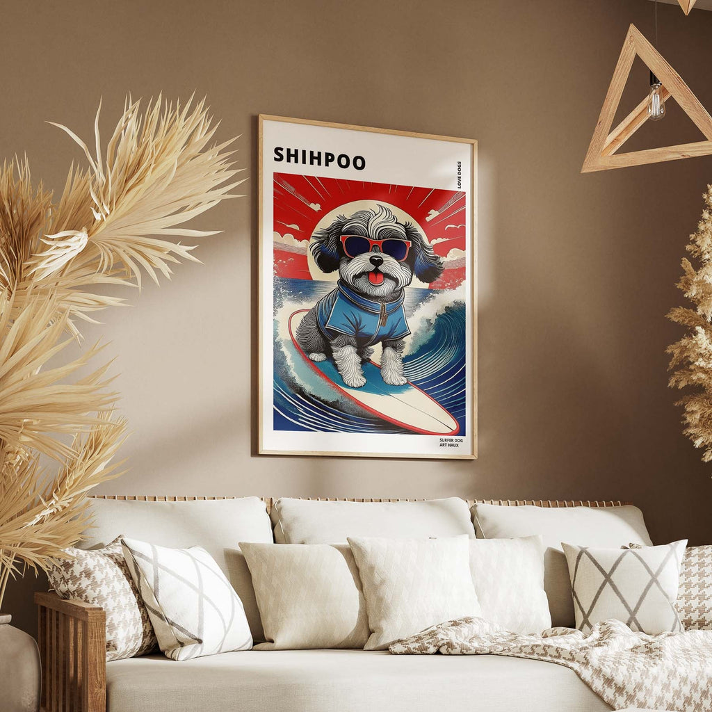 Shihpoo Hokosai Surfer Dogs 1 image 5