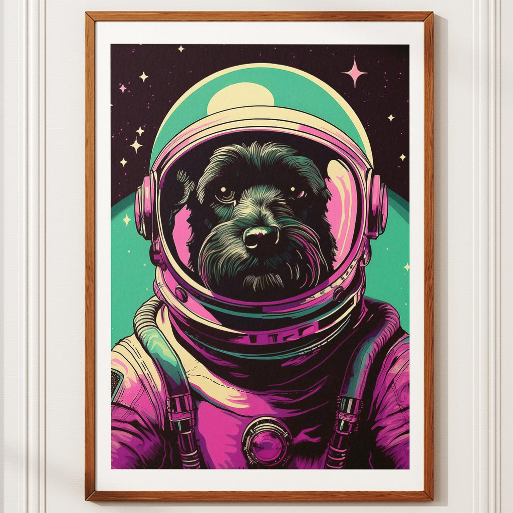 Black Russian Terrier Space Dogs Series image 10