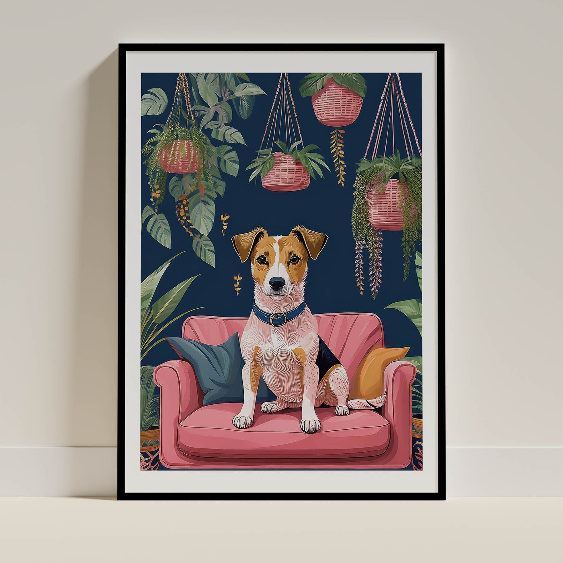 Jack Russell Terrier Dog Art Print Unframed Vol 2 | 8 Unique Designs | Wall Art Gift for Dog Lovers - Image 2 | Dogsy & Co
